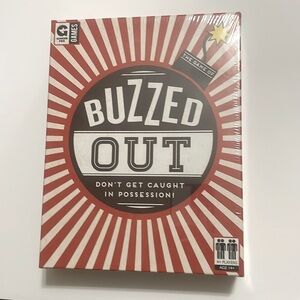 Buzzed out game for age 14 & up
